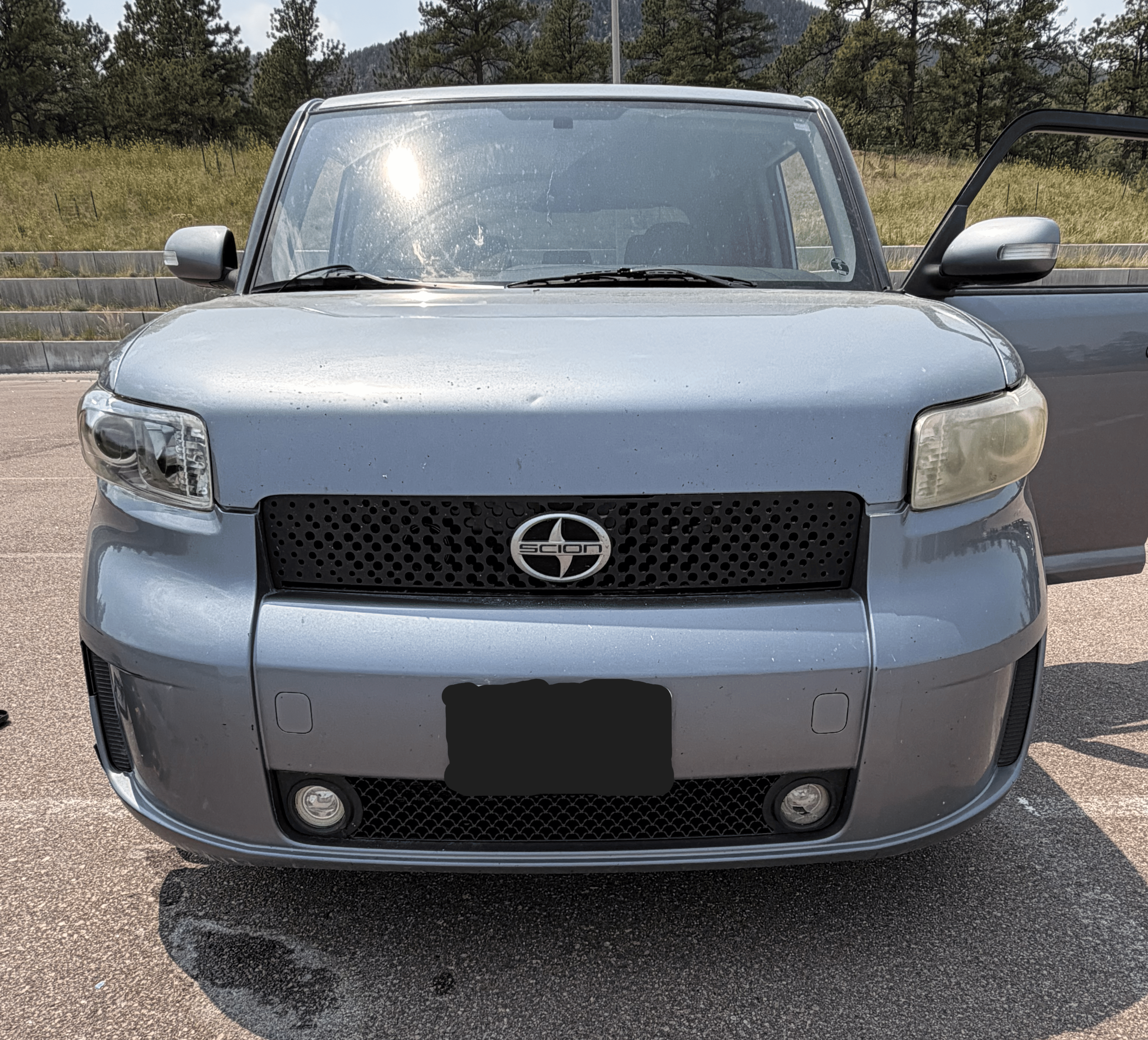 50/50 comparison front view